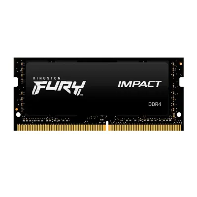 Memoria Sodimm Kingston Fury Impact, 8Gb, Ddr4, 3200Mt/S, Pc4-25600, Cl20, 1.2V.