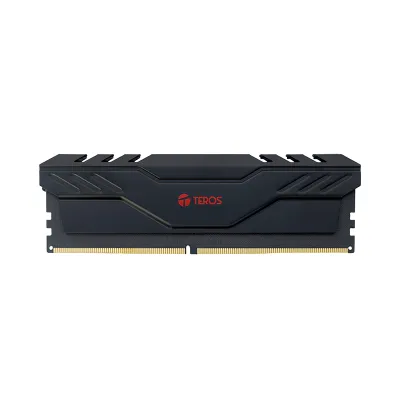 Memoria RAM Teros Titan 8GB Ddr4-3200Mhz, Pc4-25600, Cl17/Cl16, 1.2/1.35V, Negro
