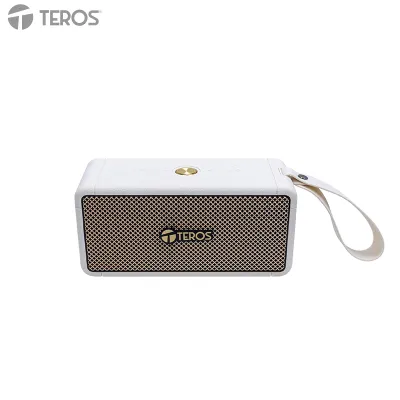 Parlante Inalámbrico Teros Legacy 6052, 40W, BT 5.3, 4000 Mah, Usb, Tf, Aux, Beige @@