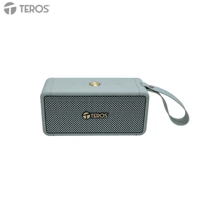 Parlante Inalámbrico Teros Legacy 6052, 8W, BT 5.3, 4000 Mah, Usb, Tf, Aux, Verde @@@