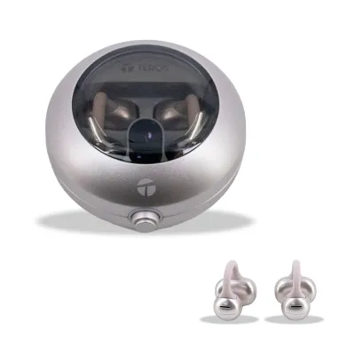 Audífonos Inalámbricos Teros Te-80712Rs, Bluetooth, Carga Tipo C, Rose Titaniumd