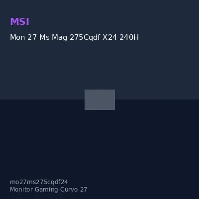 Mon 27 Ms Mag 275Cqdf X24 240H