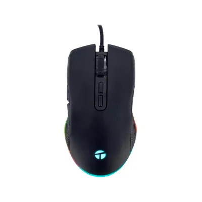 Mouse Gamer Teros Te-1233G, DPI Hasta 7200, Rgb,7Botones, Usb, Negrodomina Tus P