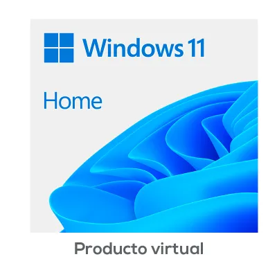 Sistema Operativo Microsoft Windows Home 11, 64-Bits All Languages Pk Lic Online Dwnl