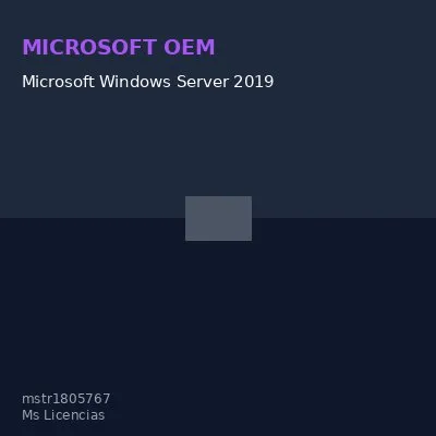 Microsoft Windows Server 2019 - License - 1 Device Cal.single Language. Br