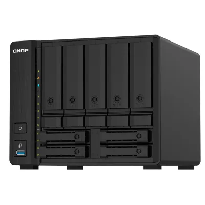 Servidor NAS Qnap Ts-932Px-4G Arm Cortex-A57 4C/1.7Ghz 4GB DDR4 Bahias: 5X3.5+4X2.5