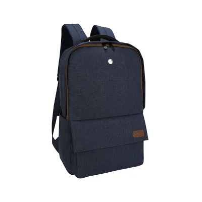Backpack Teros City Ii Te-9028-2B, Para Notebooksde Hasta 15.6 - Color Azulllev