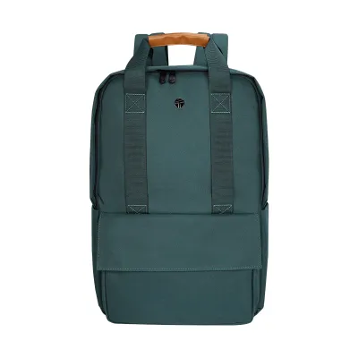 Backpack Teros City Ii Te-9032Gr, Para Notebooks De Hasta 15.6, Color Verdellev