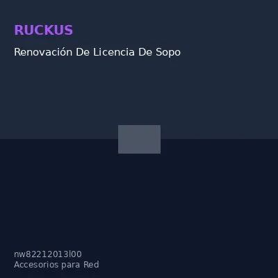 Renovación De Licencia De Soporte Ruckus Partner Watchdog, Para Zd 1200, 1 Ap, 3 Años