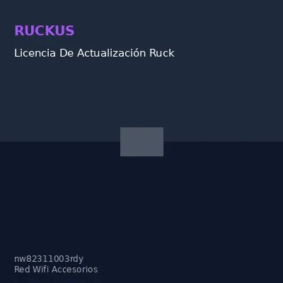 Licencia De Actualización Ruckus Partner Watchdog, Zone Director Zd1100, 3 Años.