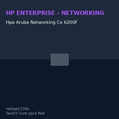 Hpe Aruba Networking Cx 6200F