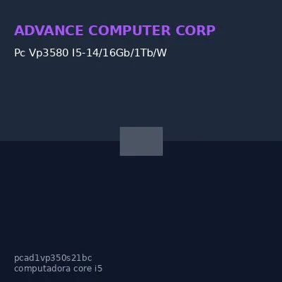 Pc Vp3580 I5-14/16Gb/1Tb/W