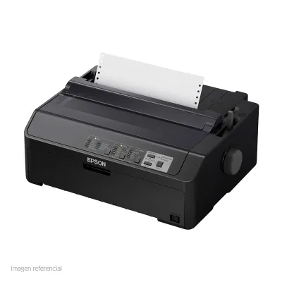 Impresora Matricial Epson Lq-590Ii, Matriz De 24 Pines, Paralelo / USB 2.0, 100V - 24