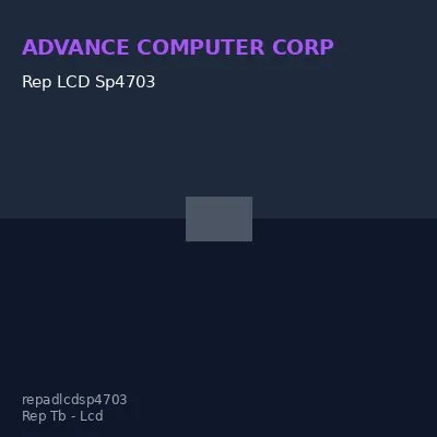 Rep LCD Sp4703
