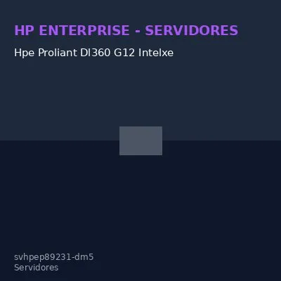 Hpe Proliant Dl360 G12 Intelxe