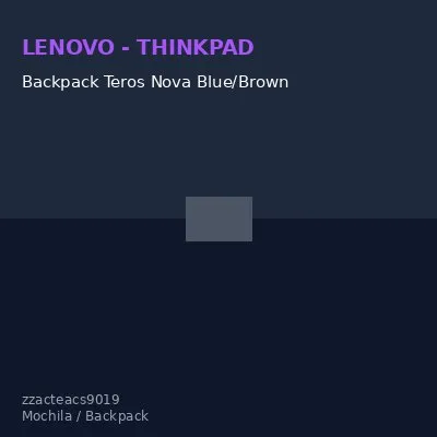 Backpack Teros Nova Blue/Brown