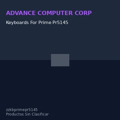 Keyboards For Prime Pr5145