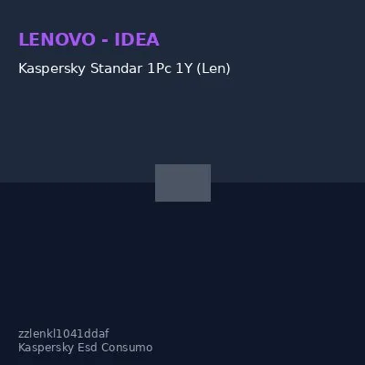 Kaspersky Standar 1Pc 1Y (Len)