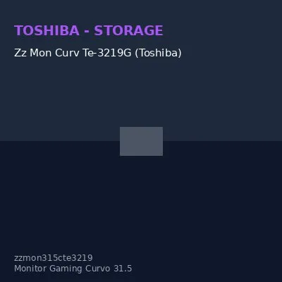 Zz Mon Curv Te-3219G (Toshiba)