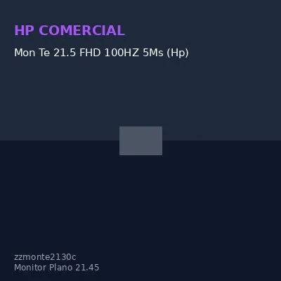 Mon Te 21.5 FHD 100HZ 5Ms (Hp)