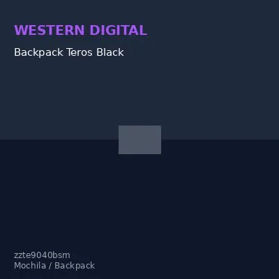 Backpack Teros Black