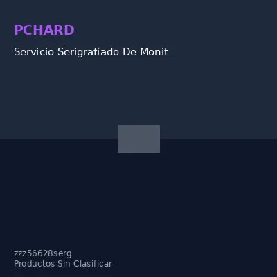 Servicio Serigrafiado De Monit