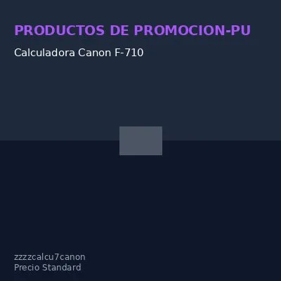 Calculadora Canon F-710