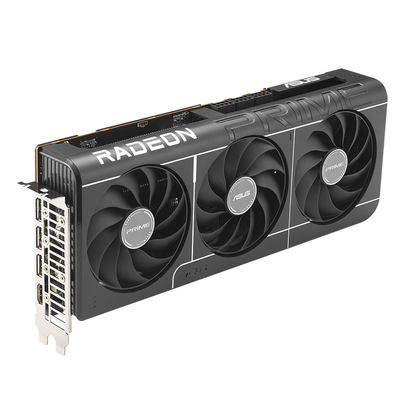 Tarjeta De Video Asus Prime-Rx9070Xt-O16G, 16 GB Gddr6, PCI-E 5.0Puertos: 3 X Di