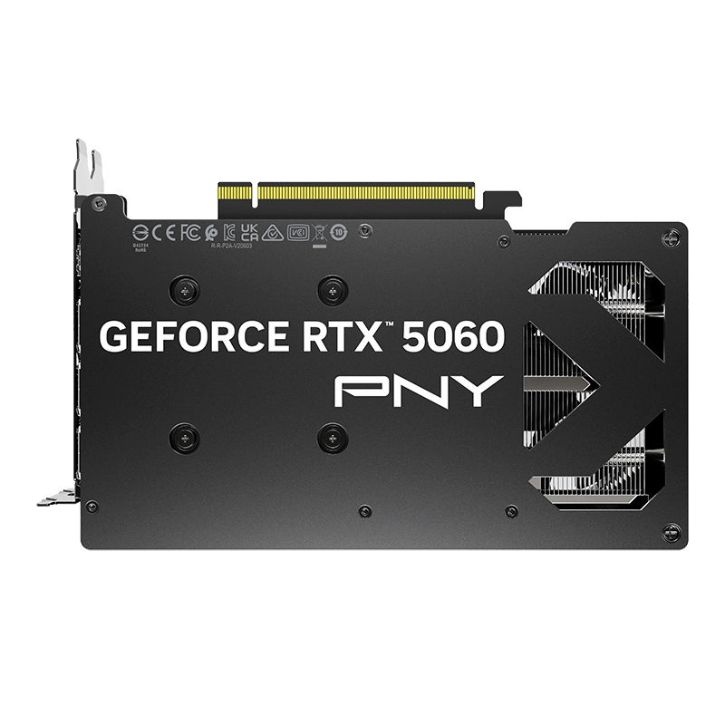 Tarjeta De Video Pny Geforce Rtx5060 Dual Fan Gpu, 8GB Gddr7, PCIE Gen 5Puertos:
