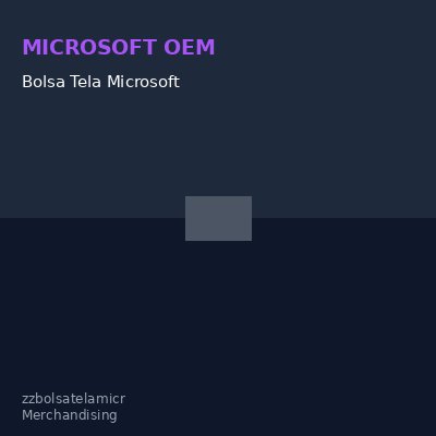 Bolsa Tela Microsoft