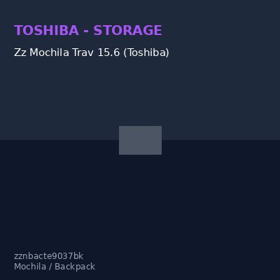 Zz Mochila Trav 15.6 (Toshiba)