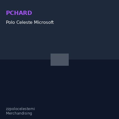 Polo Celeste Microsoft