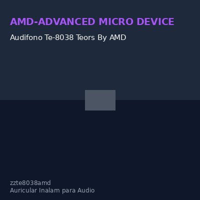 Audifono Te-8038 Teors By AMD