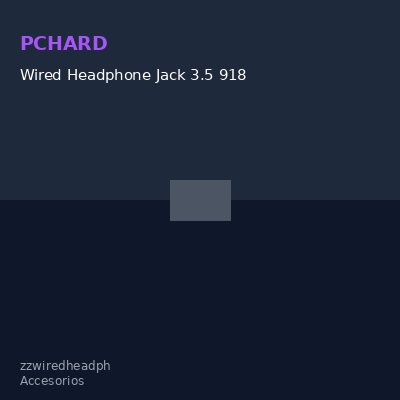 Wired Headphone Jack 3.5 918